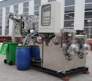 Oil separation sewage lift pump integrated equipment